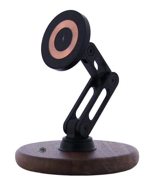Walnut ClikDock Wireless Stand